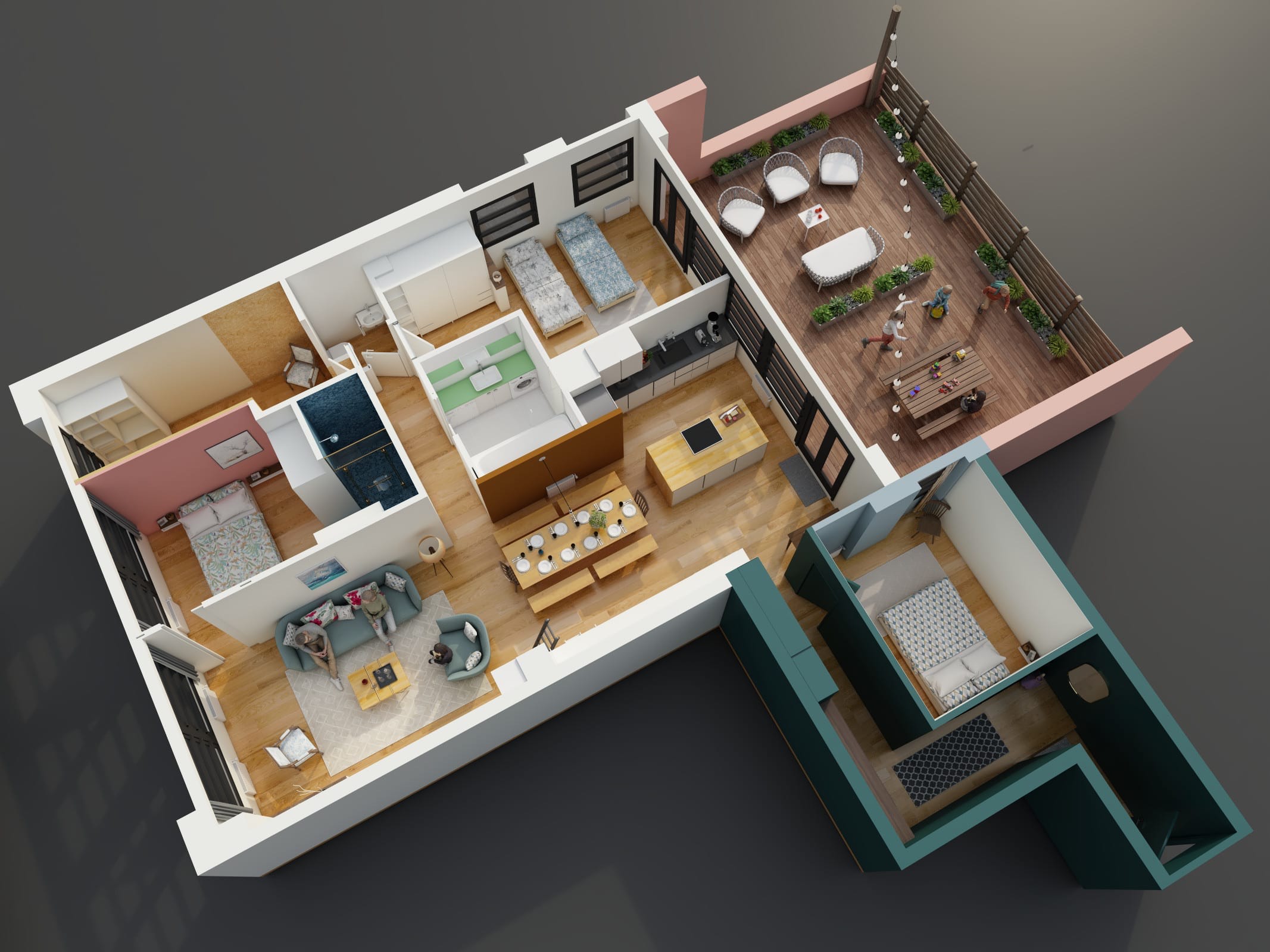 PROJECTION 3D PERSONNALISEE RODEZ